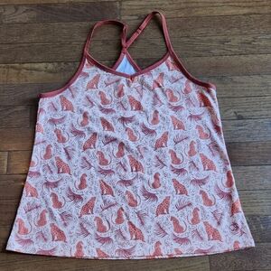 Tank top with a safari theme